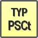 Piktogram - Typ: PSCt